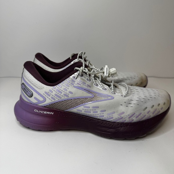Brooks Shoes - Brooks Glycerin 20 Purple Breathable Lightweight Running Shoe Size 8.5
